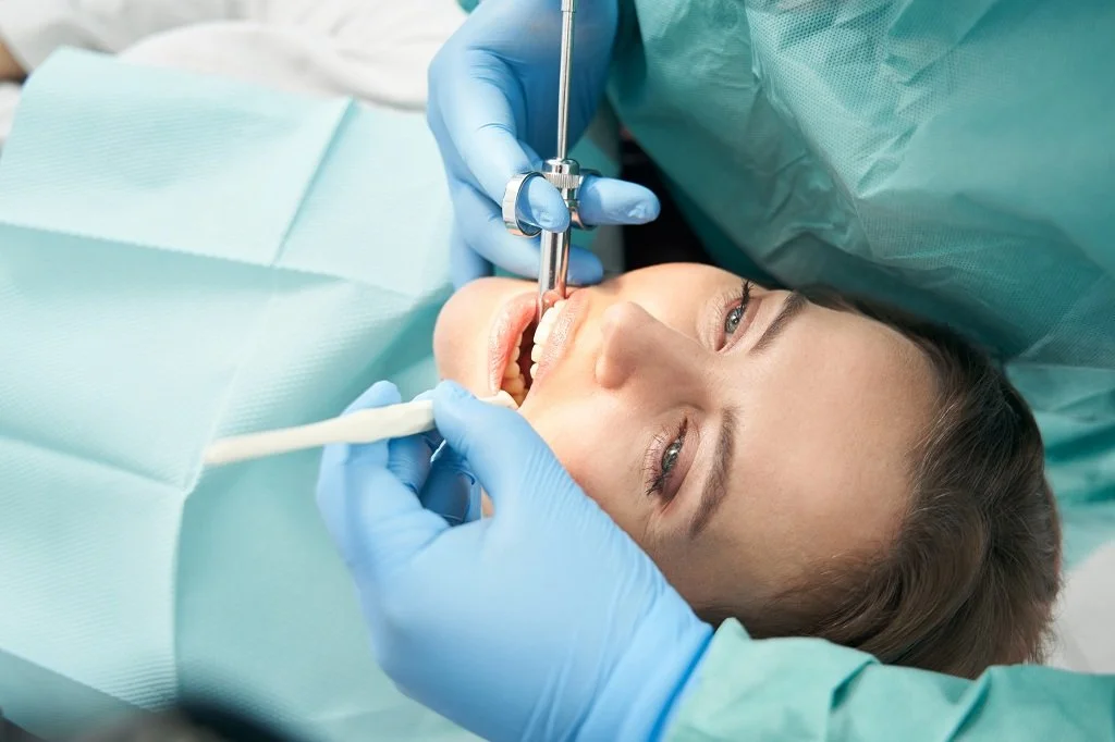 Dental Treatment in dentist Office