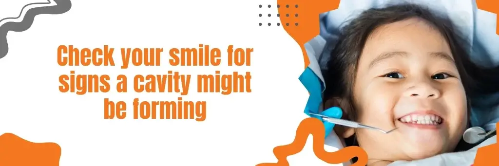 Signs of Cavity that Might Be Forming