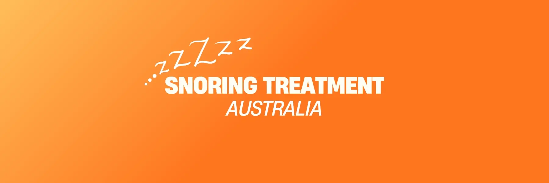 Snoring Treatment Australia - Acacia Dental Surgery