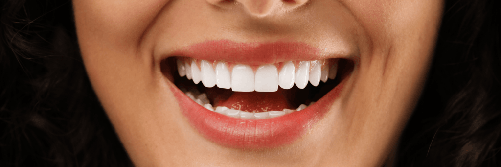 Smile with a good teeth
